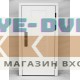 Входная дверь  Smart (Смарт) Орегон White  Зеркало триумф венге